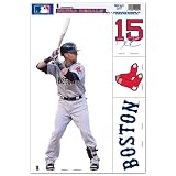 BOSTON RED SOX DUSTIN PEDROIA ULTRA DECAL WALL DECORATION SET
