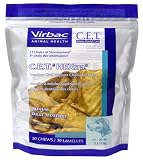 C.E.T. HEXtra Premium Oral Hygiene Chews with Chlorhexidine for Medium Dogs, 30 Chews