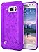 Galaxy S6 Active Case, Cimo [Grip] Premium Slim TPU Flexible Soft Case for Samsung Galaxy S6 Active (2015) - Purple