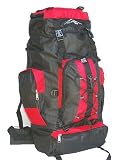 Stylish Internal Frame Backpack Camping Hiking Gear Red