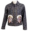 RMC Martin Ksohoh Fujiu & Raijin denim jacket. REDM3856