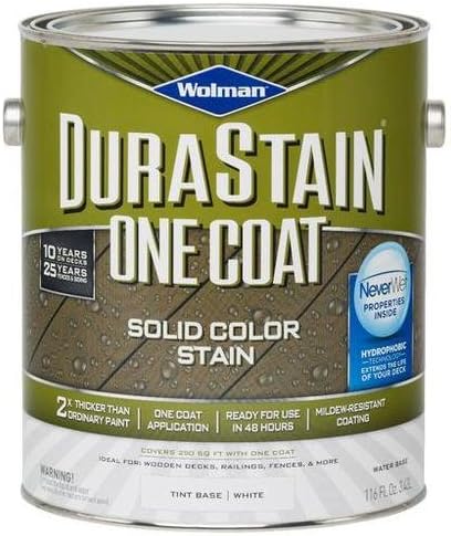 WolmanTM DuraStain® One Coat Solid Color Stain White - Gallon