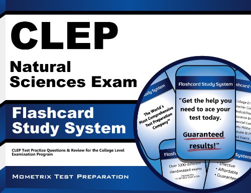 CLEP Natural Sciences Exam Flashcard Study System: CLEP Test Practice Questions & Review for the College Level Examination Program (Cards)