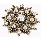 Liz Palacios Perlas Crystal And Pearl Starburs