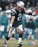 Doug Flutie New England Patriots - Drop Kick - Autographed 8x10 Photograph
