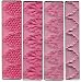 FMM Textured Lace Set 1, Includes 3 lace designs plus 1 cutter