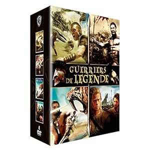 Coffret guerriers de légende - Le choc des titans + 300 + 10 000 + Troie