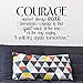 Courage Doesn't Always Roar. Sometimes Courage Is That Quiet Voice At The End Of The Day Saying 