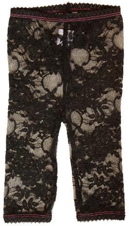 Baby Bella Maya Lacy Legging, Black, 3T