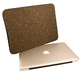 Corkcase - Housse en li&egrave;ge pour Ordinateur Portable 13" - Havane
