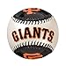 Franklin Sports MLB Team Baseball, San Francisco Giants, Soft Bouncy Feel, Great for Kids, Office Decoration, 9-inch, 1 Piece