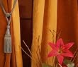 Grey handmade Curtain Tieback / Tiebacks / Tassel / Tassels - Free Ship
