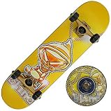 Blind Reaper Iced Out Gold Mini Complete Skateboard - 7.0 in. x 28.0 in.