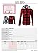 Women's Super Soft Plaid Checker Detachable Hoodie Flannel