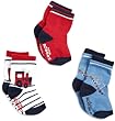 Robeez Baby-Boys Newborn 3 Pocket Train Sock