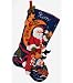 Bucilla 86018 Felt Aplique Stocking- Moonlight Santa