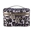 Sonia Kashuk Gray Cheetah Train Case