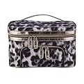 Sonia Kashuk Gray Cheetah Train Case