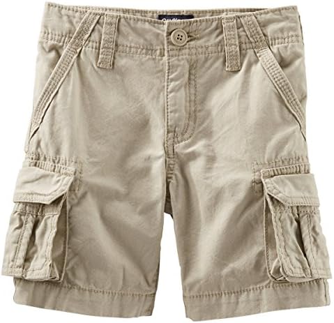 OshKosh B'gosh Cargo Shorts (Baby) - Brown-9 Months