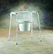 All-in-One Steel Frame Commode, Commode All-in-1 Single Pk, (1 EACH)
