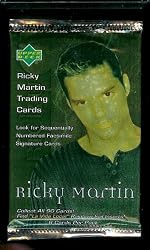 Upper Deck Ricky Martin Trading Cards Pack - 6 cards per pack