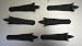 Genuine Flymo Plastic Lawnmower Blades x 6 to suit Micro Compact 30 FLY015