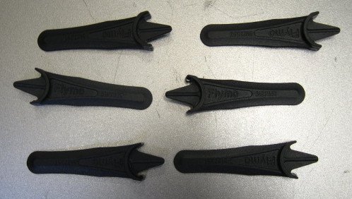 Genuine Flymo Plastic Lawnmower Blades x 6 to suit Micro Compact 30 FLY015