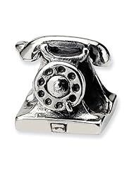 Sterling Silver Reflections Telephone Bead