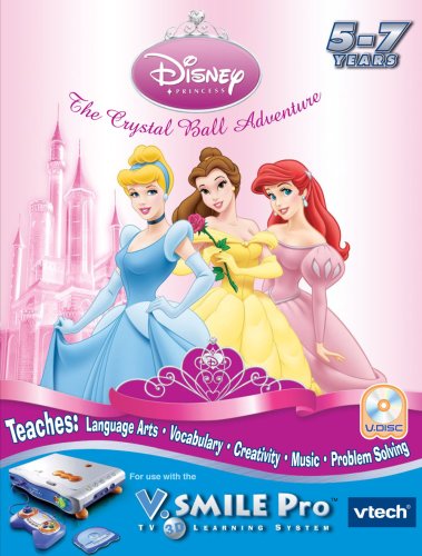 Childrens Toyshop  Toys : VTech V.Smile Pro Learning Game: Disney Princess: The Crystal Ball Adventure