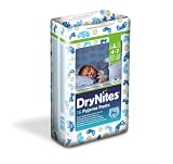 Huggies - 2151071- Dry Nites Pyjama Pants Jumbo Boy - 4-7 ans - 17-30 kg x 16 Couches