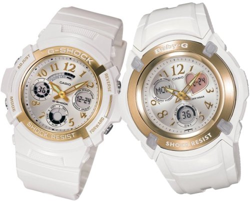 CASIO G Present Lover's Collection 2007 LOV-07A-7BJR 07' クリスマス限定 ペアモデル画像