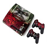 Pacers MAdhouse PS3 Playstation 3 Slim Protector Skin Decal Sticker (3 pieces included: 1 piece for the Game Console and 2 pieces for controllers)