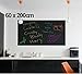 Blackboard Stickers Removable Vinyl Draw Decor Mural Decals Art Chalkboard Wall Sticker for Kids Rooms