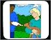 Mouse Pad with body, individuals, feeding, individual, humans, person, human, fawn, boy, persons, people