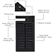 Solar Charger, Solar Power Bank 10000mAh with Phone Dock & Flashlight Function ; Shockproof Rain-proof Dual USB Solar Panel for iPhone, iPad mini, iPod, Samsung Smart Phones and Tablets, Camera