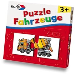 Noris Spiele 608981803 - Puzzle - Fahrzeuge