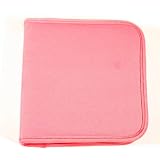 CD 24 Pink Wallet (Holds up to 24 CDs in a protective wallet)