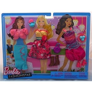 Barbie Fashionistas Day Looks Clothes - Tea Party Outfits Barbie Fashionistas Day Looks Clothes - Tea Party Outfits