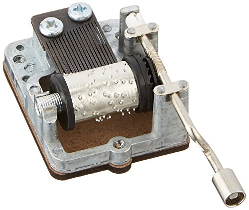 Kikkerland Let It Be Crank Music Box