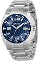 Fossil Am4060 Gents Ss Bracelet Blue Dial