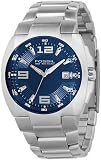 Image of Fossil Am4060 Gents Ss Bracelet Blue Dial