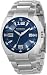 Fossil Am4060 Gents Ss Bracelet Blue Dial