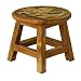 Handmade Elephant Playing With Ball Design Stool