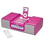 iHome iH8PR Dual Alarm Clock Radio for your iPod with Universal Well, Remote Control and AM/FM Presets, Pink