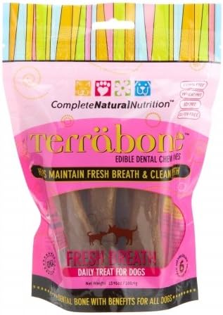 Complete Natural Nutrition CNNTBFB-06r Terrabone Fresh Breath Value Pouch 6 regular