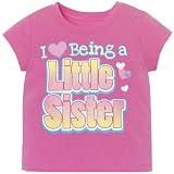 The Children's Place Girls Little Sister Graphic Shirt Sizes 6m - 4t