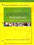 WB t/a Administrative Procedures for Medical Assisting A Patient Approach