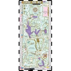 Streetwise Manhattan Central Park: Pocket Map of Central Park, New York