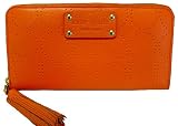 Kate Spade York Street Noel Neda Leather Wallet, Orange Review