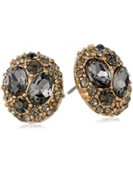 Kenneth Cole New York "Pave Splash" Pave Round Stud Earrings